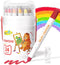 JUPITEARTH 24 Color Twist Crayons for Toddlers 1-3 and Kids 4-8, Non-Toxic