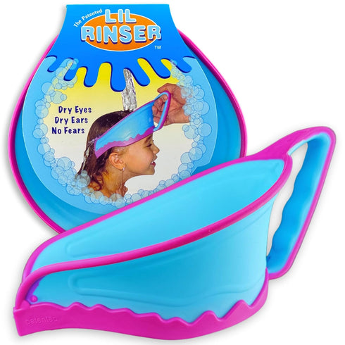 Shampoo Visor by Splash Guard, Comfort Seal Baby Bath Shampoo Shower Cap, Protects Eyes, Ears, Face
