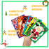 Funnlot Christmas Party Games for Kids, Make Your Own Christmas Stickers, 24 PCS