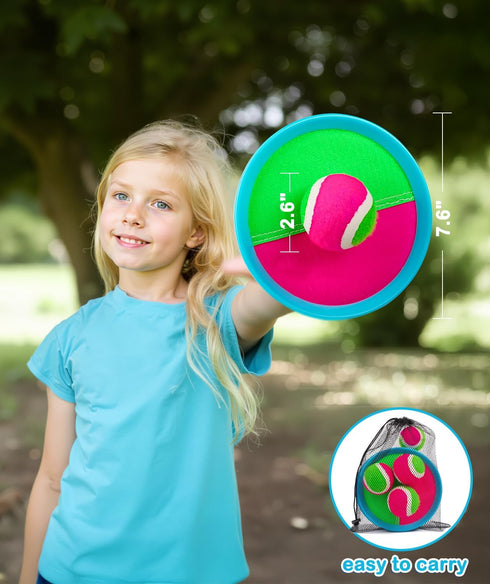 Set, 3 4 5 6 7 8 4-8 8-12 Kids Toys Toss and Catch Game Toys for Year Old Boys Girls Birthday Gift, Yard Outdoor Games