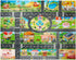 Plastic Toy Rug, Self Cleaning Oil Free Cloth,Washable for Floor Or Table,Kids