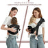 MISSWISDOM Toddler Sling Carrier, Toddler Carrier Sling, Baby Carriers Hip Carriers with Backrest, Lightweight