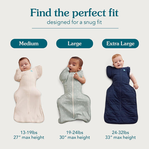 Love to Dream Swaddle Up Transition Swaddle, Patented Zip-Off Wings