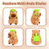 Loskv 11.8 inch Backpack 11.8 inch) Capybara Plush with Turtle Soft Capybara Stuffed Animals Capybara Hugging Gifts