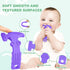 TYRY.HU Baby Teething Toys, BPA Free Silicone Baby Molar Teether Chew Toys, Hammer Wrench Spanner Pliers, 4 Packs