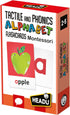 Tactile and Phonics Alphabet Flash Cards, Montessori Educational Toys for Boys and Girls Ages 2-5