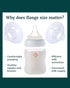24mm 21mm Momcozy, Flange Inserts for Breast Pumps - Silicone - Convert to - Pump Parts Replacement - Compatible