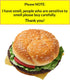 Joeabor 12 Artificial Hamburger & Artificial French Fries Realistic Fake Food for Display Faux Burger for Decoration