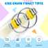 10 Skylety Pcs Bike Fidget Chain Flippy Bulk Mini Chain Key Ring for ADHD Stress Relief Flippy Key for Adults