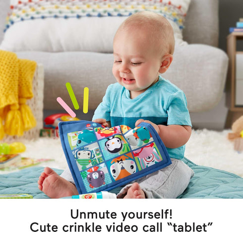 Set, 3 3 Fisher-Price Work From Home Toy take-along baby toys and teether for infants ages months and up