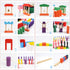BigOtters Extra Large Domino Blocks Set - 108PCS Colorful Racing Tile Game Educational Toys for Boys Girls