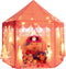 Monobeach Princess Castle Play Tent for Girls - Large 55'' x 53'' Playhouse with Star Lights for Indoor and Outdoor