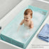 6M-3Y Baby Collapsible Bathtub, Travel Bath Tub for Baby, Foldable and Portable, Easy Storage, Non-Slip Base