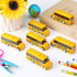 12 Pcs School Bus Toy, Back to School Pull Back Bright Yellow Bus for Girls and Boys Classroom Gift