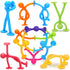 Suction Toys Sensory Fidget Toys for Kids - 21 Pack Creative Bath Toys for Toddlers, Fidget Travel Toys