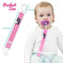 3 Pack Liname Neutral Pacifier Clip - Pacifier Clips for Boys & Girls - Binky Holder Soothie Paci Clip Binkie Clip
