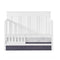Oxford Baby Bennett Crib Guard Rail Conversion Kit to Toddler Bed, Rustic White, Green Guard Gold Certified