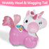 6-9 9-12 12-18 Tummy 0-2, 1 1st iPlay, iLearn Unicorn Baby Musical Toy, Infant Crawling Toys for Month, Baby Time