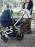 25x18 inches HL-LW28 ALVABABY Large Wet Dry Bag Waterproof Hanging Cloth Diaper with Double Zippered Pockets Laundry