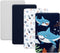 PHF 4 Pack Soft Shark Crib Sheets Fitted, Comfy Breathable Baby Sheets