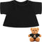Litherr S Sublimation Stuffed Bear Clothes Shirt Fit 8-12 Inch Plush Animal Tiny Blank