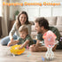 3-6 Tummy Pbooo Magic Dancing Octopus Toy, Electric Crawling with LED Lights and Music, Rechargeable Music Squid Baby