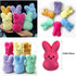 6Pcs Easter Bunny Plush Toys, Cute Animal Bunny Stuffed Dolls for Easter Basket Stuffers for Kids