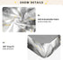Bseiialft 52 28 White Black Marble Art Crib Sheets for Boys Girls Soft and Breathable Cotton Baby Sheets for Standard