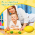 50 Jerify Pcs Lemon Stress Balls Bulk Lemon Party Favors Small Fruit Relieve Balls Fake Artificial PU Foam Toys