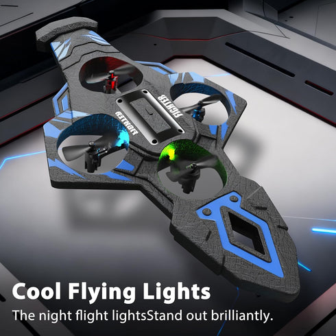 Virellia 8-16, 360 Flying Sword RC Airplane, Flying Dagger Remote Control Airplane Drone for Kids Adults Gesture