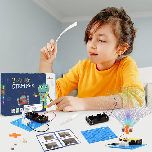7 Set 8-13 8-10 8-12 8 10 Bulk STEM Kit Individual Craft Kits for Kids, Science Projects Crafts Group Activity, Light