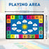 3'3"x4'11" Genki - Kids Rugs for Playroom - ABC Learning Area Rug for Play Room, Classroom, Kindergarten, and Preschool