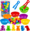 36PCS Counting Animals Matching Games Sensory Toys for Preschool Learning Activities