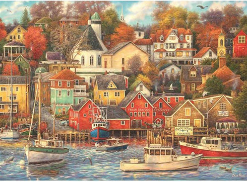 Anatolian Puzzle - Good Times Harbor, 4000 Piece Jigsaw Puzzle, 5201