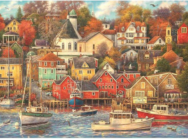 Anatolian Puzzle - Good Times Harbor, 4000 Piece Jigsaw Puzzle, 5201