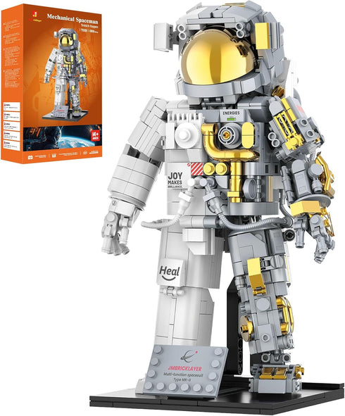 JMBricklayer Space Astronaut Building Block Sets for Adults, 1008 PCS Spaceman Toys