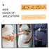 Wood Keepsake Storage Box with Elegant Footprint Design Multifunctional Announcement Storage Case for Pregnancy Test
