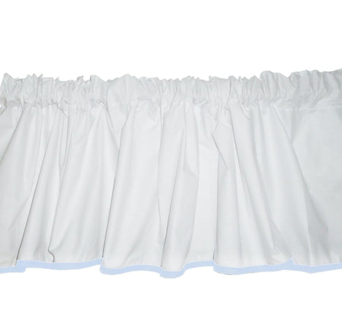 Baby Doll Bedding Forever Mine Junior Window Valance, Blue
