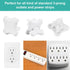 Outlet Covers Babepai, 38-Pack White Baby Proof Electrical Protector Safety Plug Covers