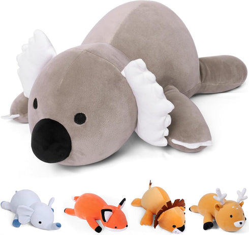 Weighted Stuffed Animals, 4.2Lb Weighted Koala Plush, 24in Giant Koala Throw Pillow