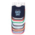 Hudson Baby Unisex Cotton Bibs for Holidays - Bold Boy Design, One Size