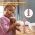 4Pack Baby Diaper Cream Spatula, Silicone Butt Spatula Baby Paste Diaper Cream Applicator for Newborn Babies