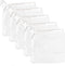 HonestBaby Unisex Baby Organic Cotton Washcloth Multi-Pack Winter Accessory Set, 5-Pack Bright