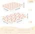 KEIGE Pack 21165117 Shrimp Seafood Fitted Crib Sheet for Girls and Boys,Soft Breathable Cotton N Play Baby Sheet