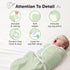 3-Pack 0-3 Organic Baby Swaddle Sleep Sacks - Swaddles for Newborns, Infant Months, Baby Girls, Boys, Soft & Snug
