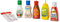 Melissa & Doug 5-Piece Favorite Condiments Play Food Set Play Ketchup and