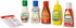 Melissa & Doug 5-Piece Favorite Condiments Play Food Set Play Ketchup and