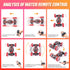 4WD Stunt Car, 2.4 GHz Gesture Sensor RC Cars, Double-Sided Vehicle 360° Flip Buggy with Music Spray, Best Gift for