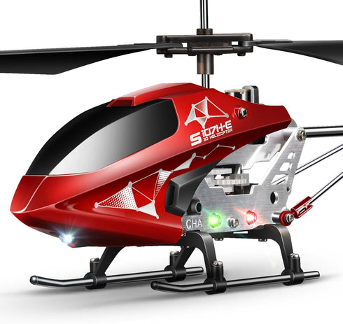 SYMA S107H-E RC Helicopter for Kids 8-12 and Beginners, Remote Control Helicopter