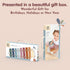 8 1+ SPEEDY MONKEY Colorful Xylophone Tuned Metal Keys with Wooden Mallet, Safe Musical Toy for Toddlers Years